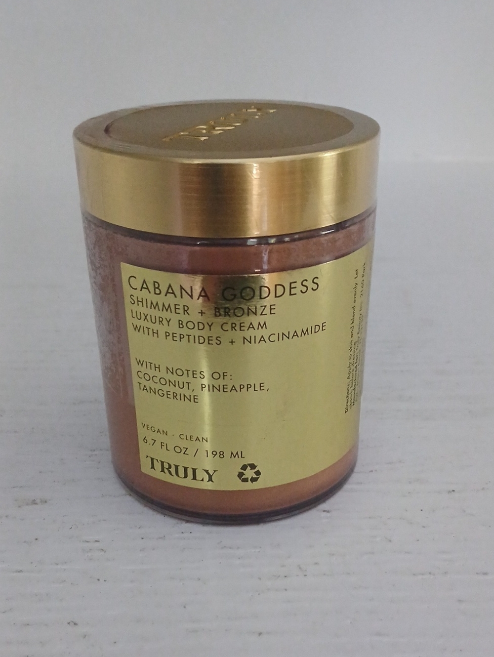 TRULY Cabana Goddess Shimmer + Bronze Luxury Body Cream